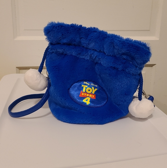 Disney Forky Drawstring Bag Plush Toy Story 4 - Picture 2 of 4